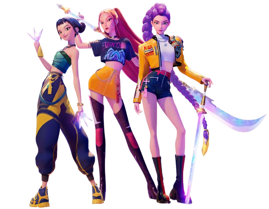 Personajes secundarios 0001 - KPop Demon Hunters